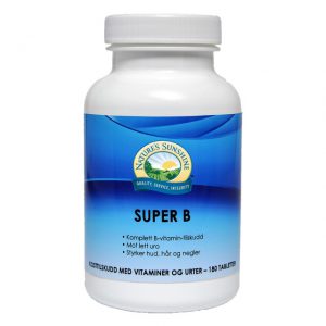 Nature's SunShine Super B vitamin