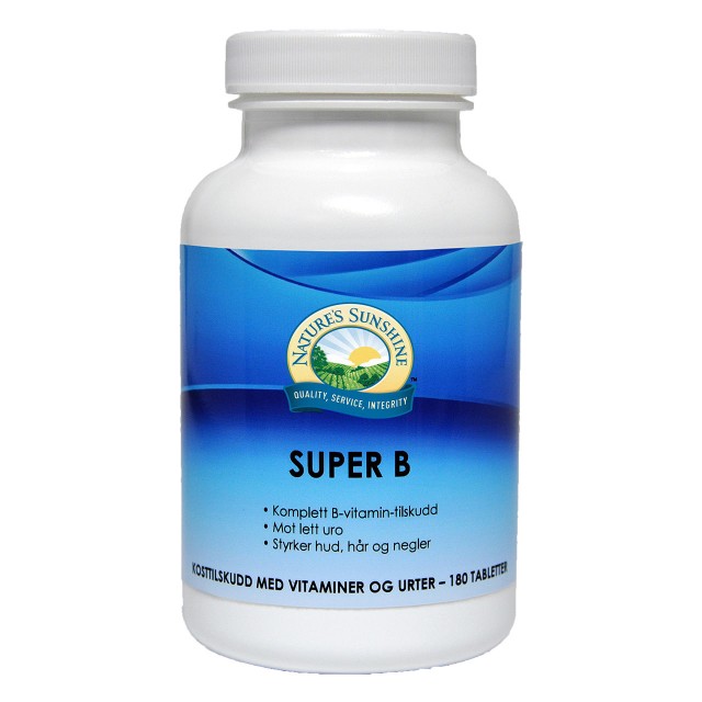 Nature's SunShine Super B vitamin